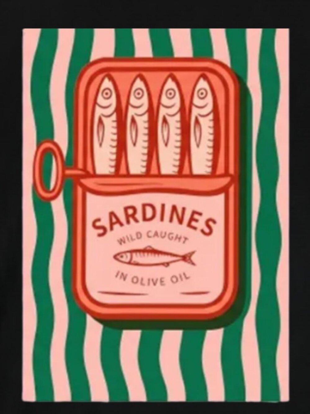 Summer Sardine T-shirt - Picture 2 of 4